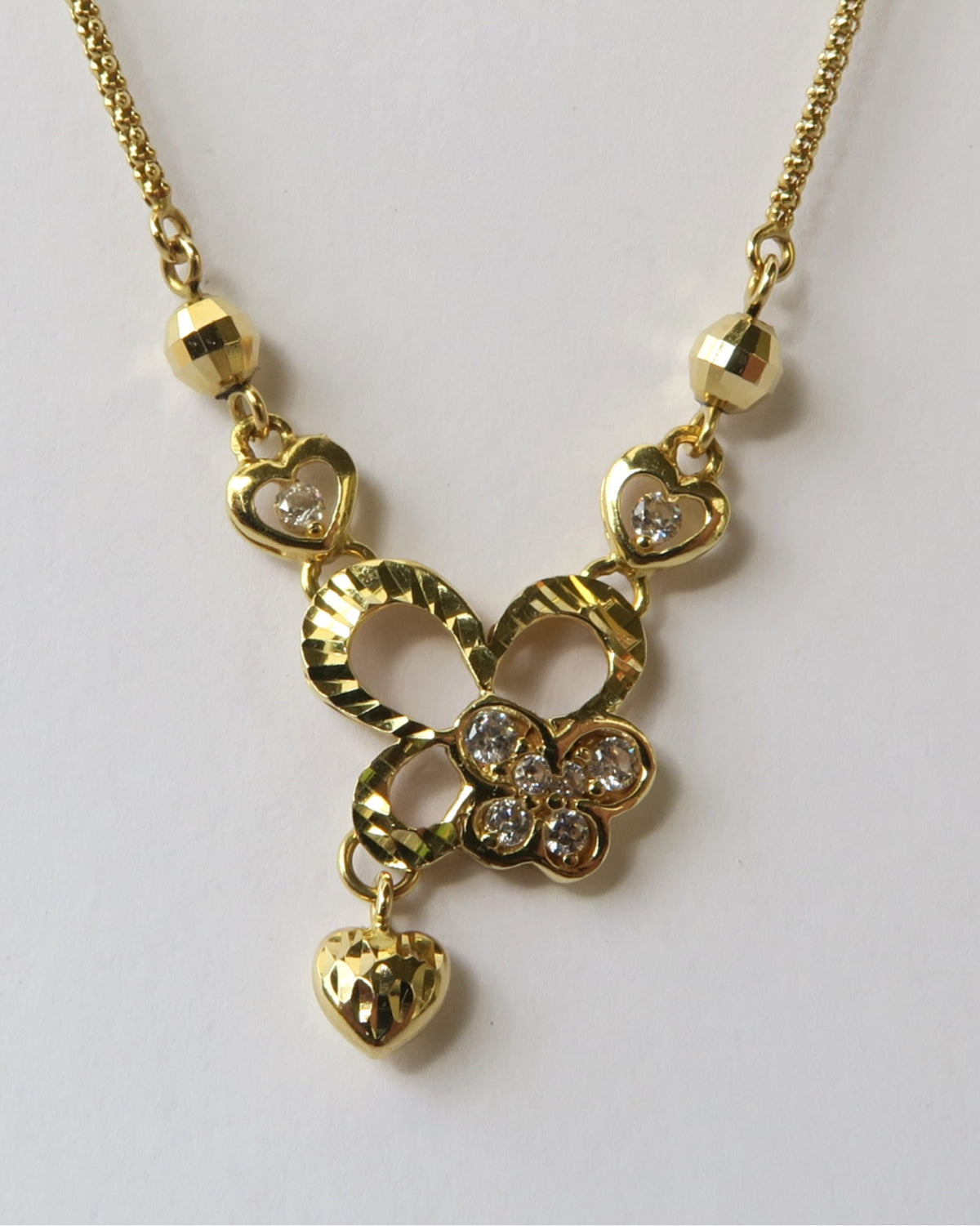 18CT GOLD VINTAGE NECKLACE