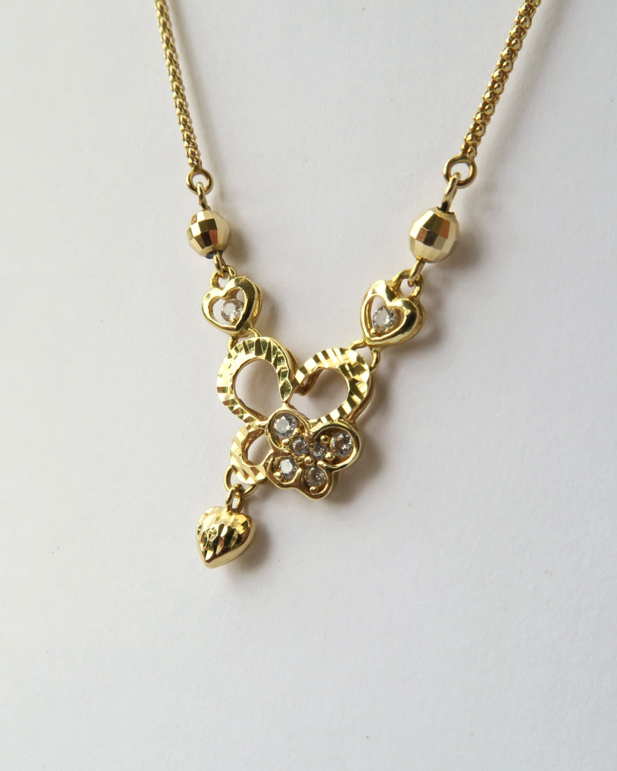 18CT GOLD VINTAGE NECKLACE