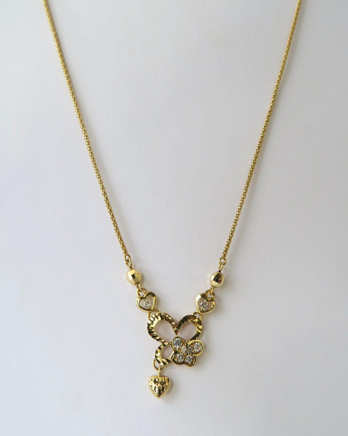 18CT GOLD VINTAGE NECKLACE